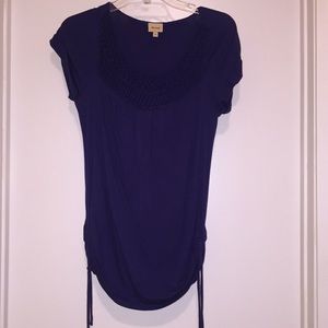 Ella Moss dark blue shirt